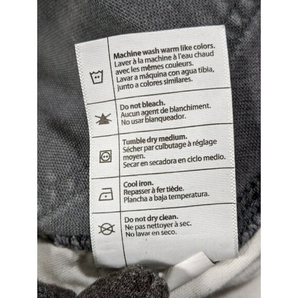 Carhartt Pants Mens 38x34 (Actual 38x31) Double Front Knee Duck Carpenter Gray - Picture 5 of 16